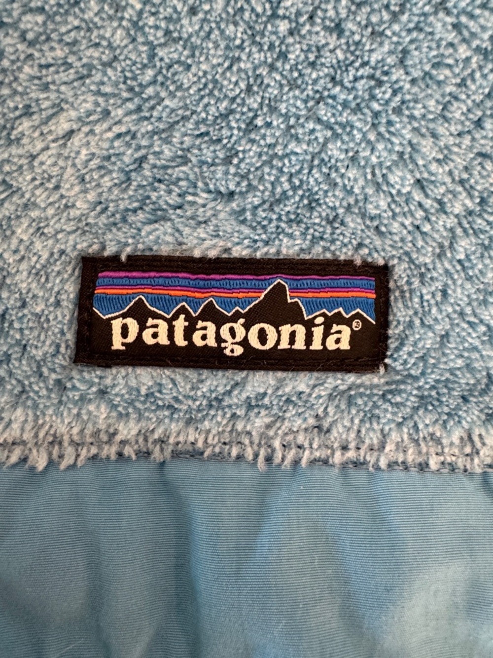 Patagonia Sky Blue Fleece Pullover - Picture 4 of 4